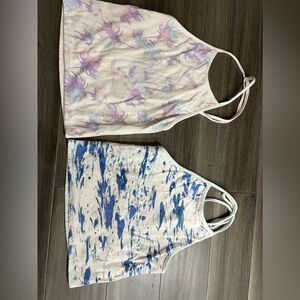 Pacsun 2 Reversible‎ Cropped Halter Tops